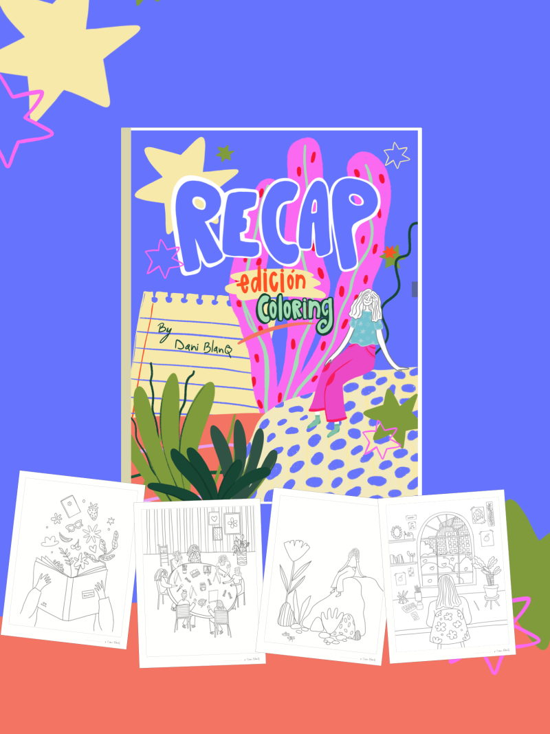 Libro para Colorear Recap (Formato Digital)